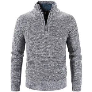 Werner - Fleece polo met halve rits