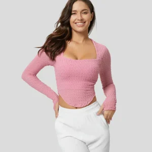 Yogashirt met lange mouwen