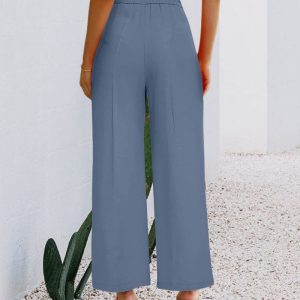 Broek met hoge taille