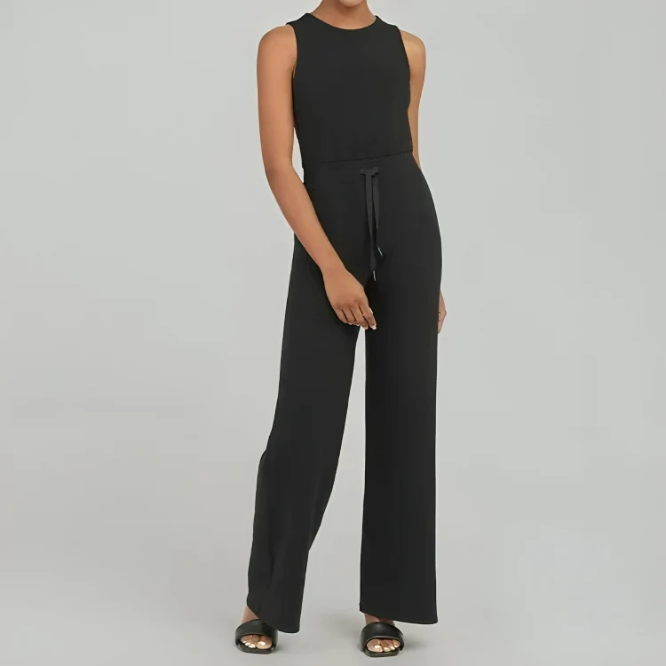 Ronde hals Casual mouwloze jumpsuit voor vrouwen - Afbeelding 3