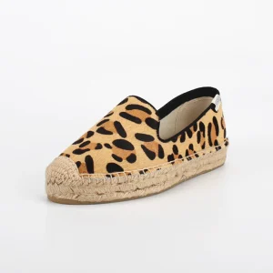 Comfortabele leren damesschoenen met lage hak