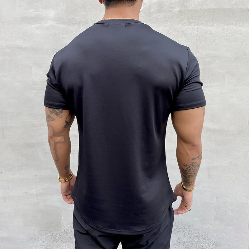 Stretchy sport T-shirt van puur katoen - Afbeelding 8