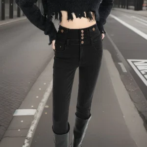 Camilla™ | Stijlvolle denim broek van hoge kwaliteit