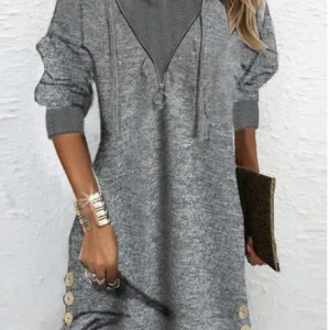 Saly™ - Jurk met capuchon