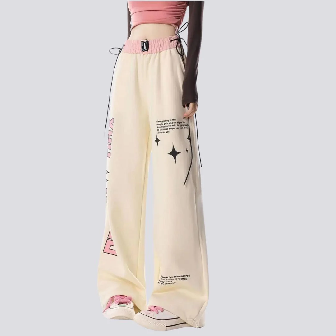 Trendy loungebroek met wijde pijpen - Afbeelding 6