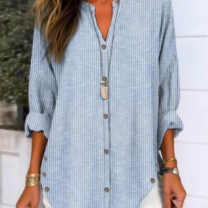 Blouse met lange mouwen