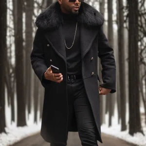 THEODOR™ Stijlvolle, warme wollen jas voor heren