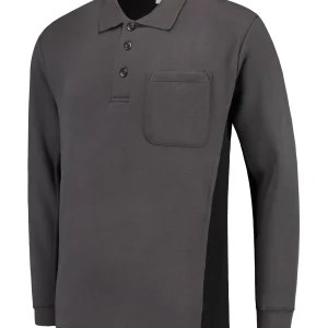 302001 – Tricorp polosweater bicolor borstzak