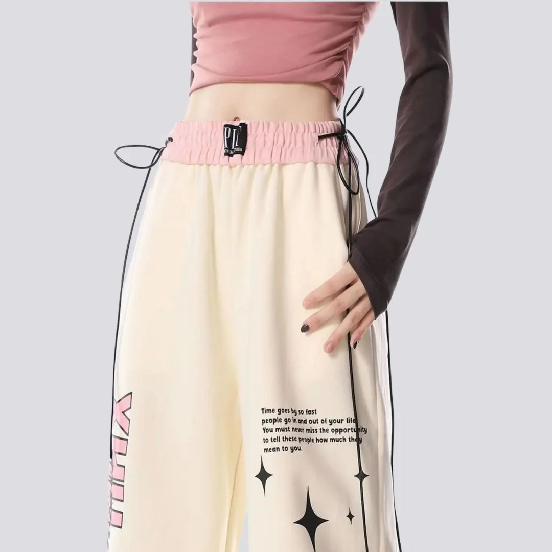 Trendy loungebroek met wijde pijpen - Afbeelding 3