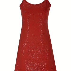 Ringband glitter jurk