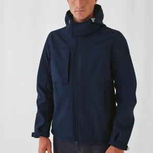 CGJM950 – Heren softshell jas 3-laags met capuchon
