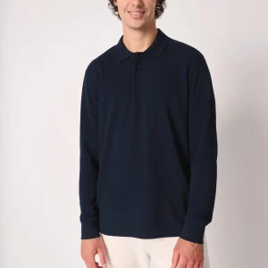 IB222 – Budget heren longsleeve polo 200gsm