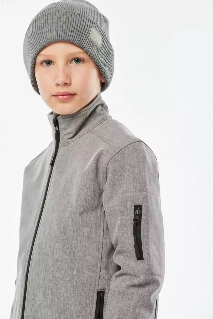 K402 – Kinder softshell jas ontwerpen en bedrukken - Afbeelding 8