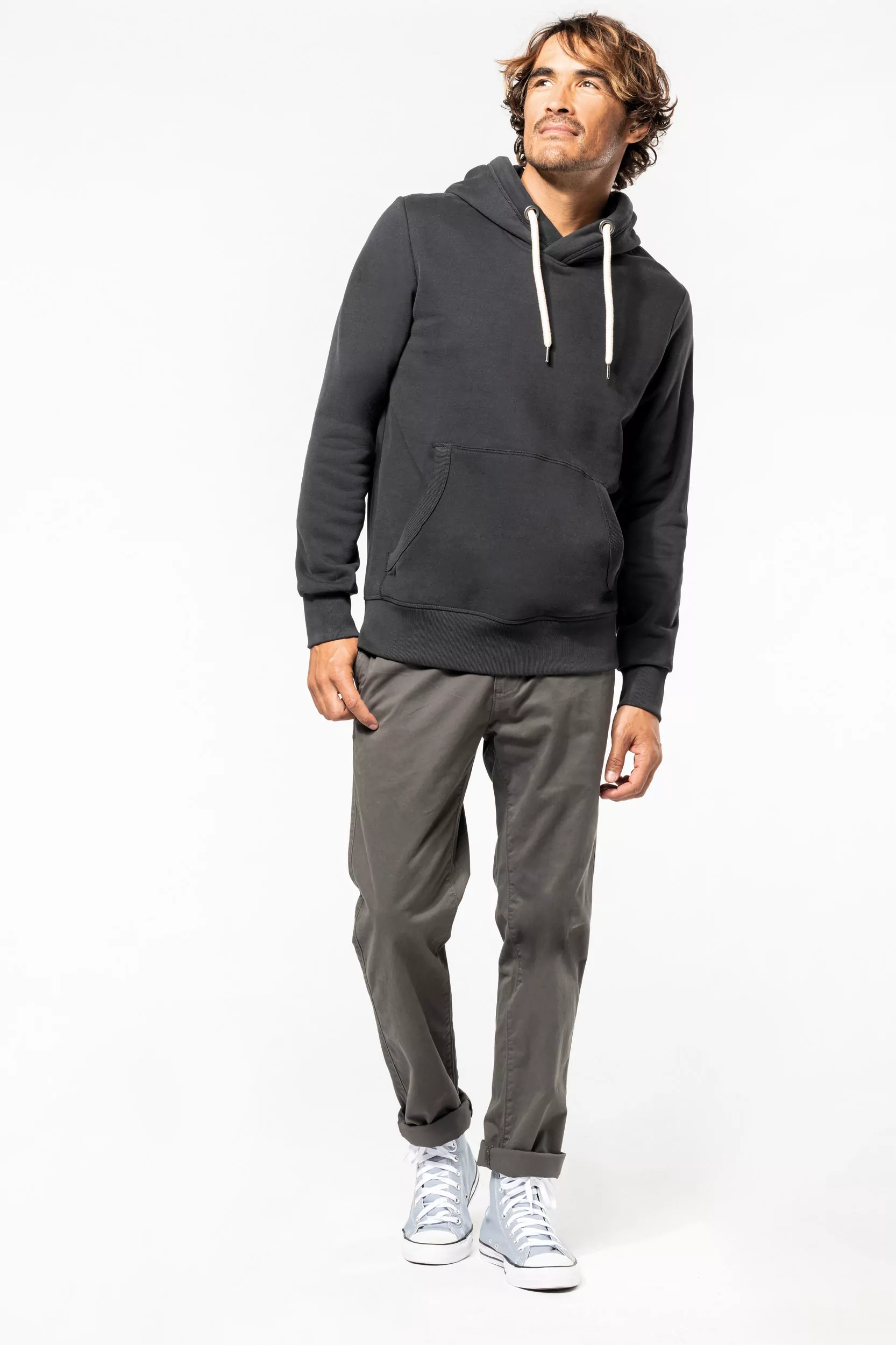 KV2308 – Premium vintage hoodie bedrukken - Afbeelding 4