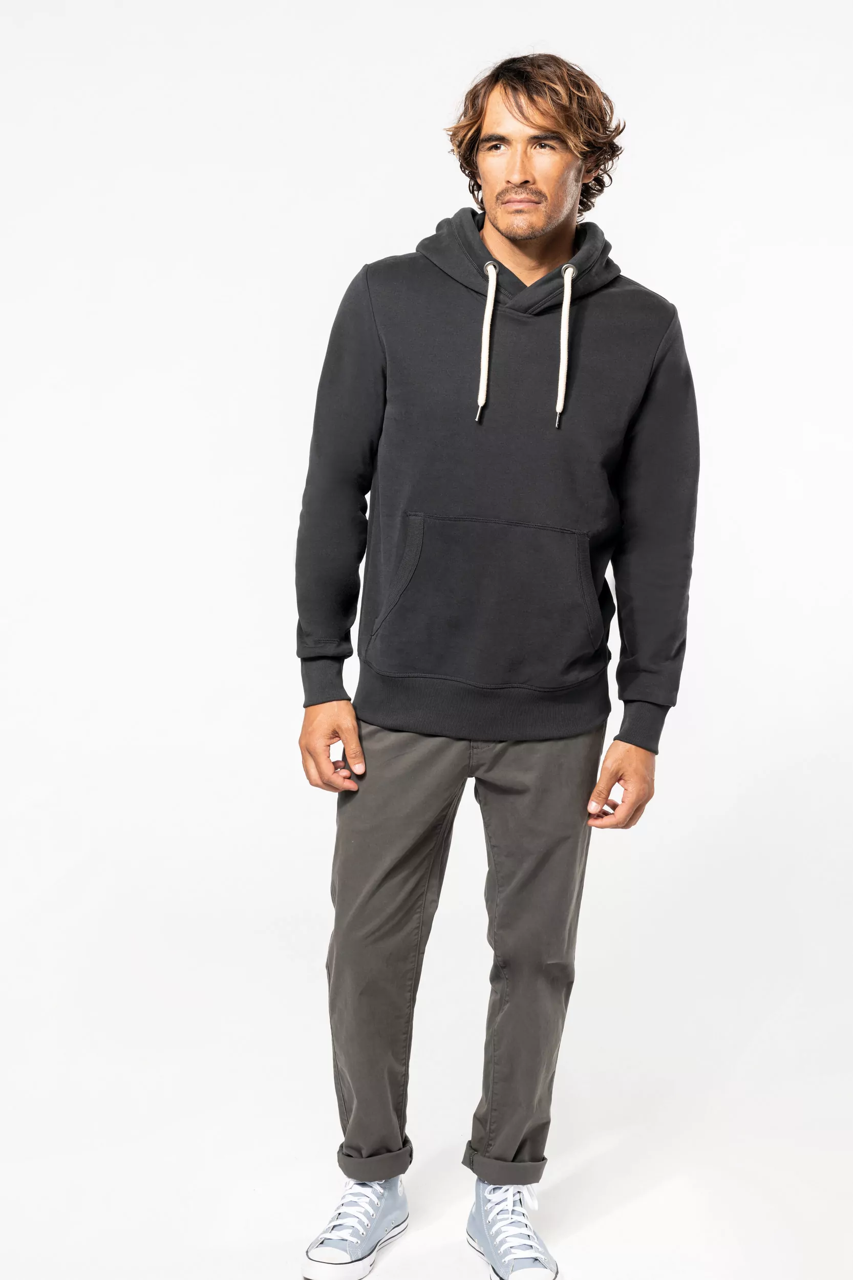 KV2308 – Premium vintage hoodie bedrukken - Afbeelding 3