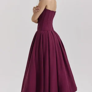 Aansluitende A-lijn jurk