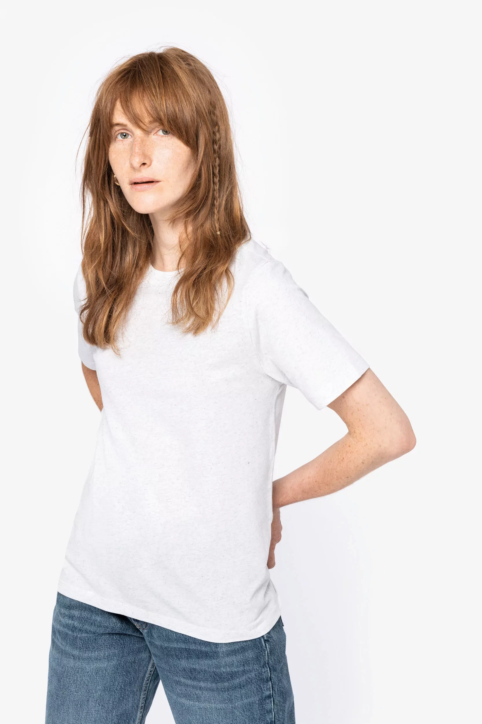 NS310 – Gerecycled unisex T-shirt ontwerpen en bedrukken - Afbeelding 4