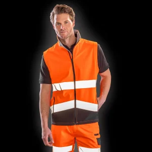 R451X – Reflecterende softshell bodywarmer ontwerpen en bedrukken