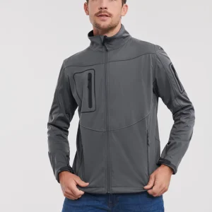 RU520M – Premium heren sportshell jas 3-laags