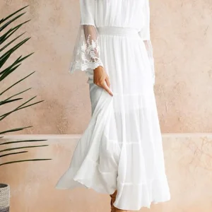 Stijlvolle lentejurk