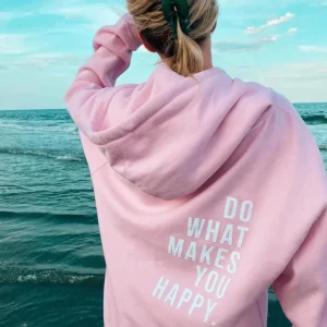 "Doe wat je gelukkig maakt" Hoodie