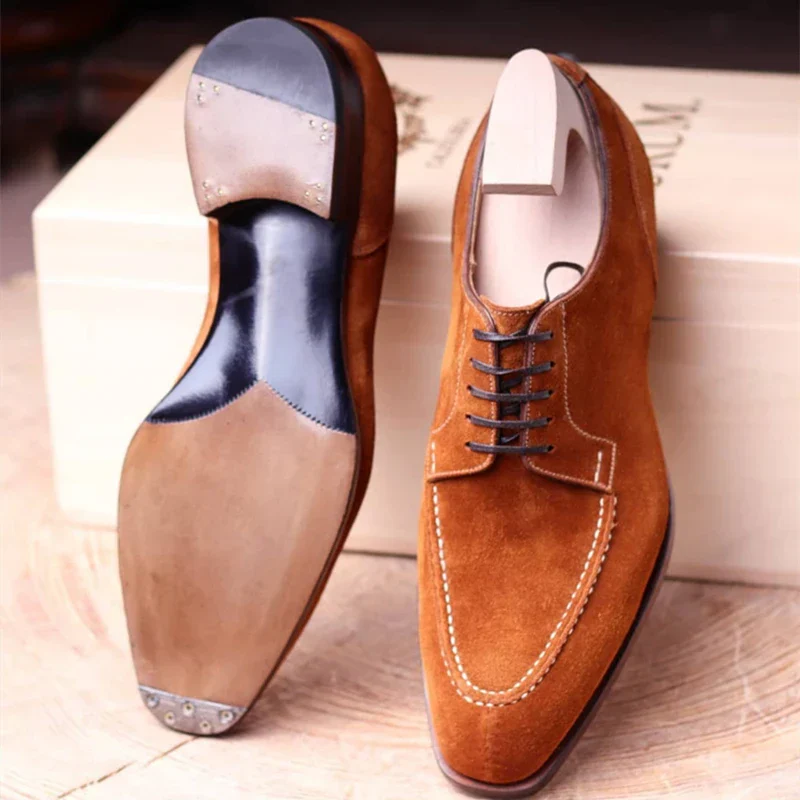 Prestige Suede Oxfords Schoenen - Afbeelding 3