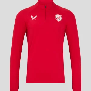 24/25 FC Utrecht Kwartrits Trainingstop - Mannen - Rood