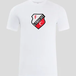 FC UTRECHT CORE LOGO T-SHIRT - MANNEN - WIT