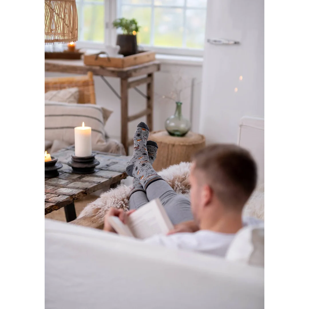 Alledaagse Sokken met Print - Ibex - Afbeelding 4