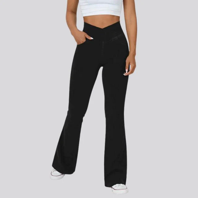 Flare Legging Met Hoge Taille - Afbeelding 4