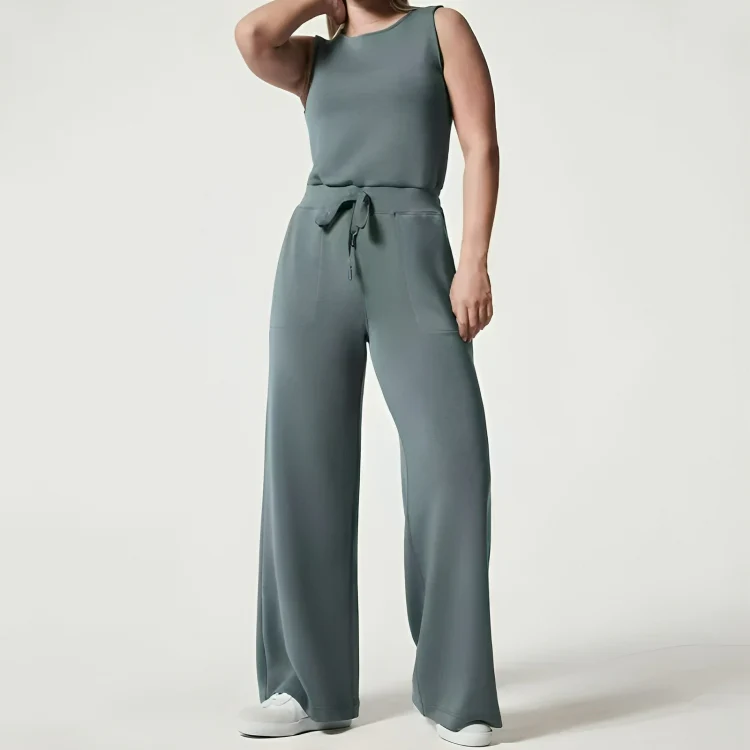 Ronde hals Casual mouwloze jumpsuit voor vrouwen - Afbeelding 4