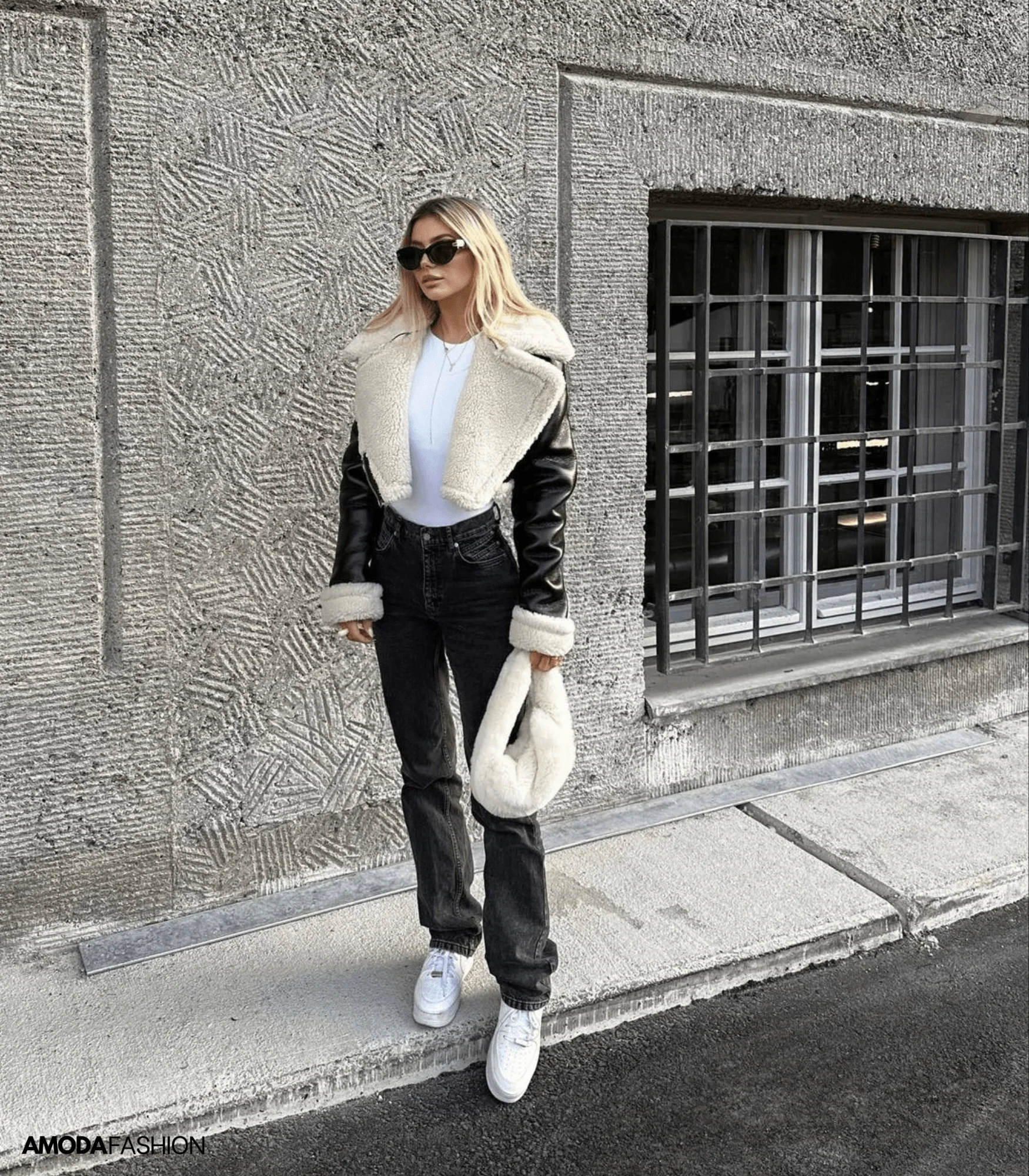 Crop Top Leren Teddyjas - Afbeelding 3