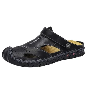 Leren sandalen voor heren
