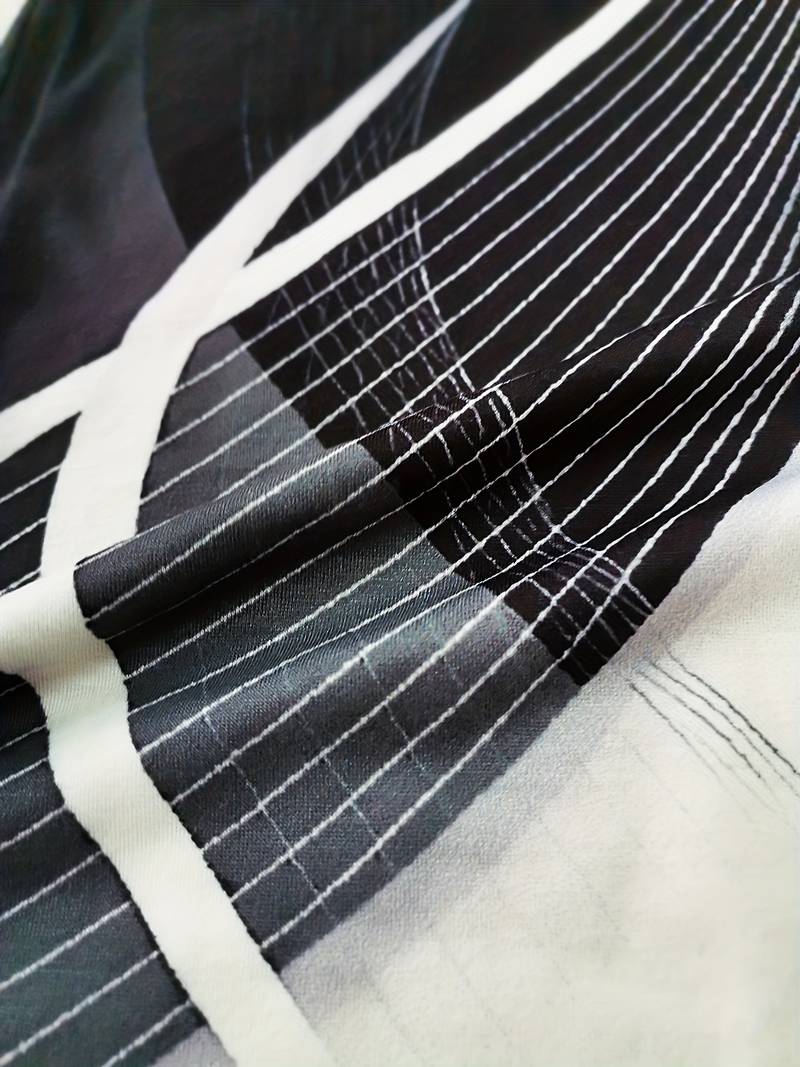 Line Art schouder jurk - Afbeelding 3