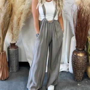 Zachte, losse, effen Dream-jumpsuit