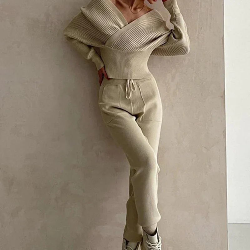 Tweedelige gebreide trui - Afbeelding 5