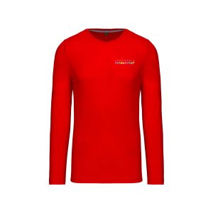 T-shirt lange mouwen rood