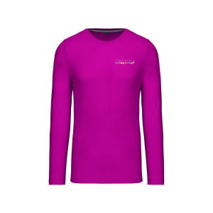 T-shirt lange mouwen roze
