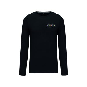 T-shirt lange mouwen zwart